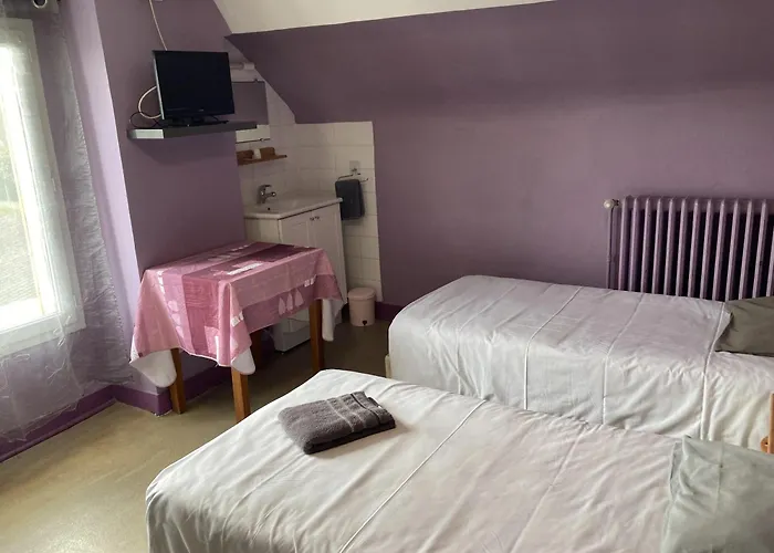 Le bouf tard chambre vue sur jardin CH7 Vendôme