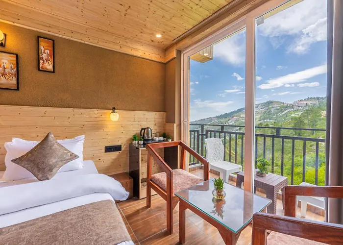 The Charvi Retreat I Vacations I Conference I Mice I Family Events I Open Air Terrace I Sky Bonfire I Wooden Rooms With Pvt Balconies I Kufri By Exotic Stays
