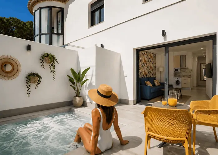 ARENA SUIT, Apartamentos con Jacuzzi privado en Playa de la Barrosa - Apartamento en Chiclana de la Frontera