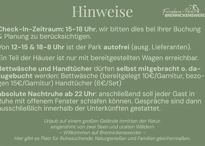 Ferienhaus-Park Brennickenswerder Lychen