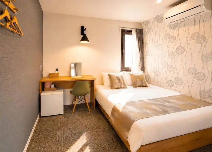 Shinjuku Okubo Igo Hotel Double Room Tokio