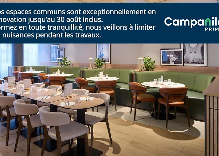Hotel Campanile Saint-Quentin-En-Yvelines à Montigny-le-Bretonneux