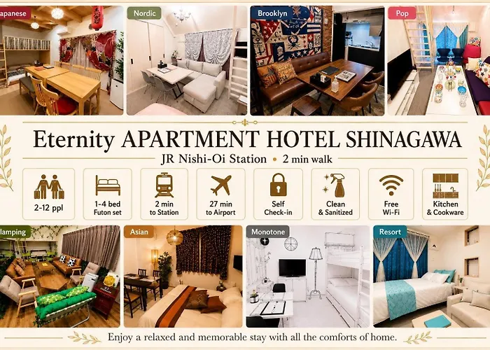 Eternity Apartment Hotel Shinagawa Tóquio