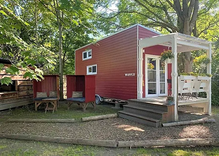 Tiny House Wupper im PIER9 Tiny House Hotel Hamm 