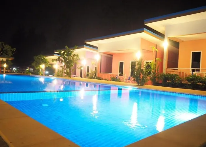 At Night Airport Resort Nai Yang
