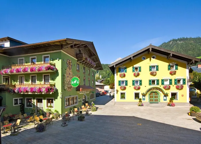 Bischofshofen Schützenhof und Alte Post und Stadtsaal
