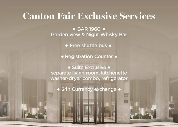 Yuexiu Hotel Guangzhou, Curio Collection By Hilton - Free Shuttle Between Hotel And Exhibition Center During Canton Fair