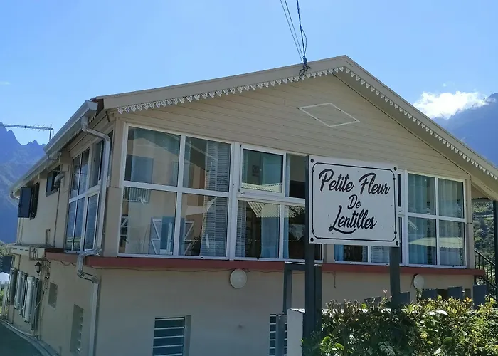 Petite fleur de lentilles Cilaos