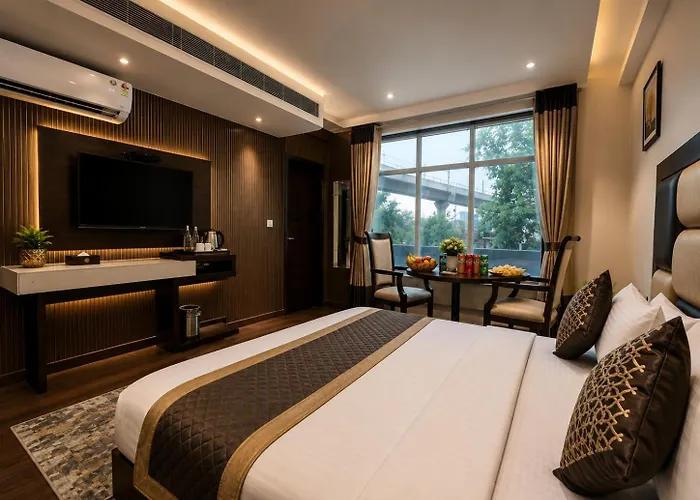 Hotel Aura Ip Grand Karkardooma Metro Station Nueva Delhi