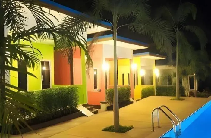 At Night Airport Resort Nai Yang