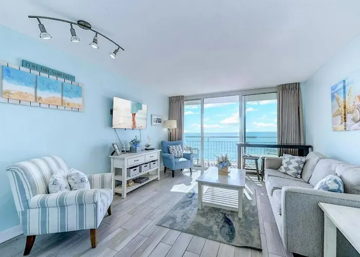 Beautiful 1 Bdr Ocean Front Condo At Oceans One Resort Myrtle Beach