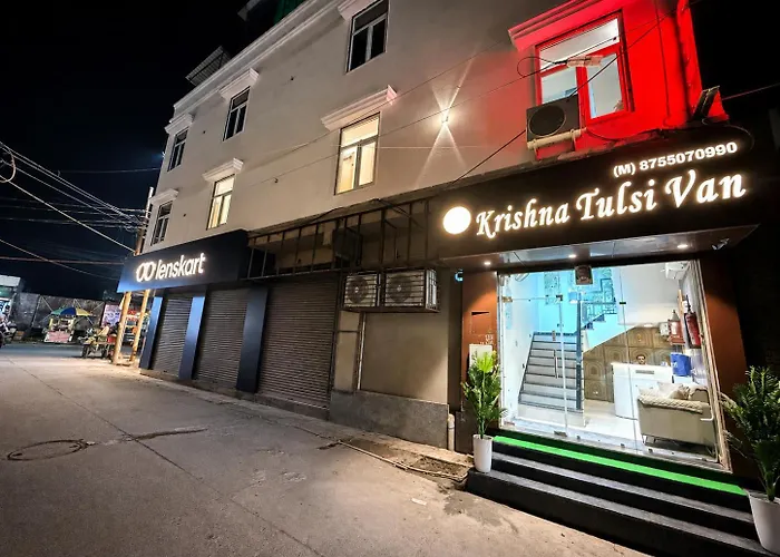 Hotel Krishna Tulsi Van - Near Bankey Bihari & Iskcon Vrindavan