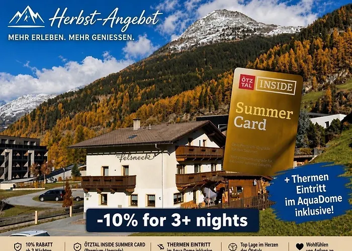 Haus Felsneck Bed and Breakfast Sölden