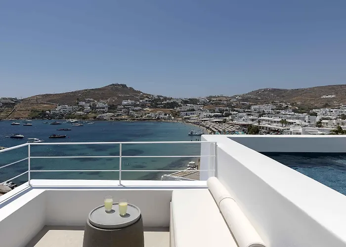 Cubic Mykonos Seafront Design Suites Ornos 