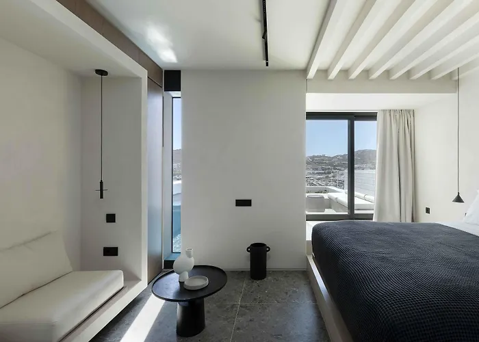 Cubic Mykonos Seafront Design Suites Ornos 