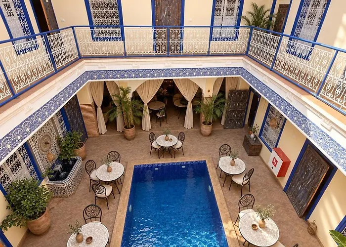 Le riad de Salima, Noor Es Saadi design Marrakesh