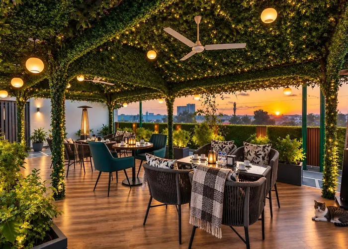 Hotel Uptown With Luxury Restaurant & Rooftop Near Connaught Place, New Delhi City Centre