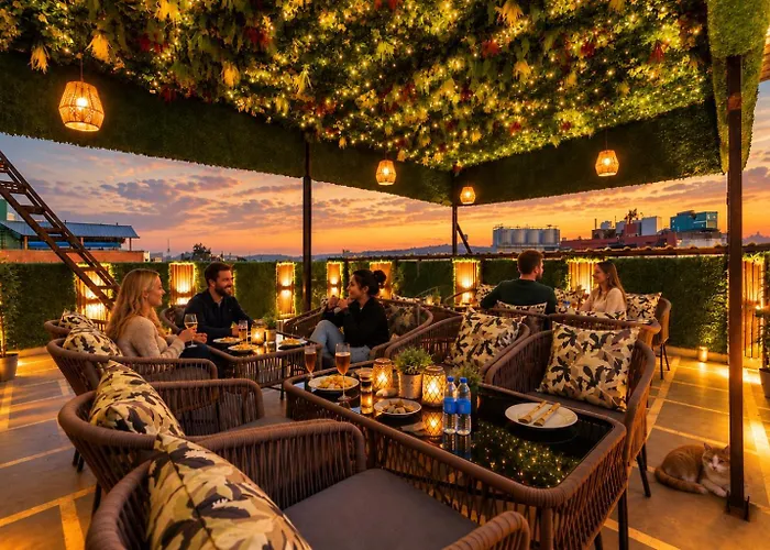 Hotel Uptown With Luxury Restaurant & Rooftop Near Connaught Place, New Delhi City Centre