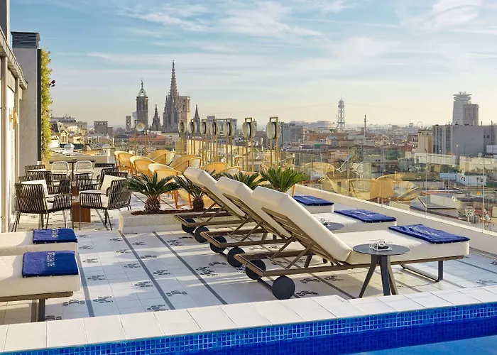 Hotel H10 Cubik 4* Sup à Barcelone