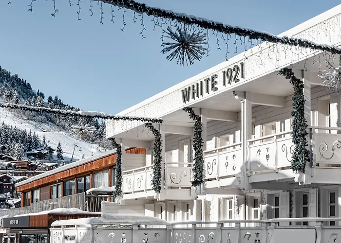 White 1921 Courchevel Hotel