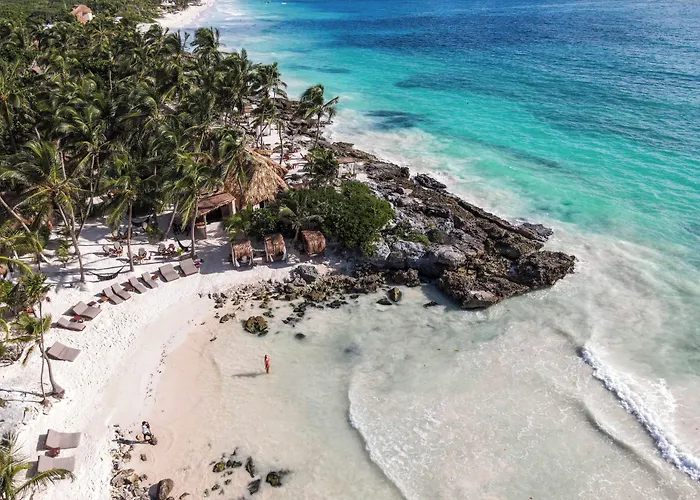 Hotel Diamante K - Inside Tulum National Park