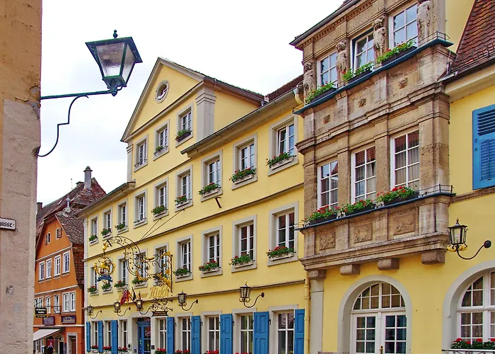 Historik Hotel Goldener Hirsch Rothenburg Rothenburg ob der Tauber