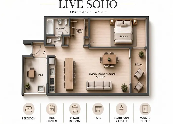 Live Palermo Hollywood Boutique Apartments Ciudad Autónoma de Ciudad Autónoma de Buenos Aires