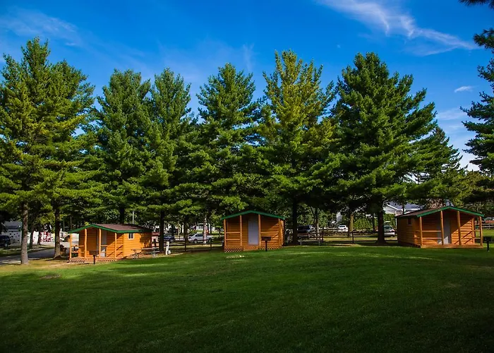 Plymouth Rock Camping Resort Basic Cabin Elkhart Lake