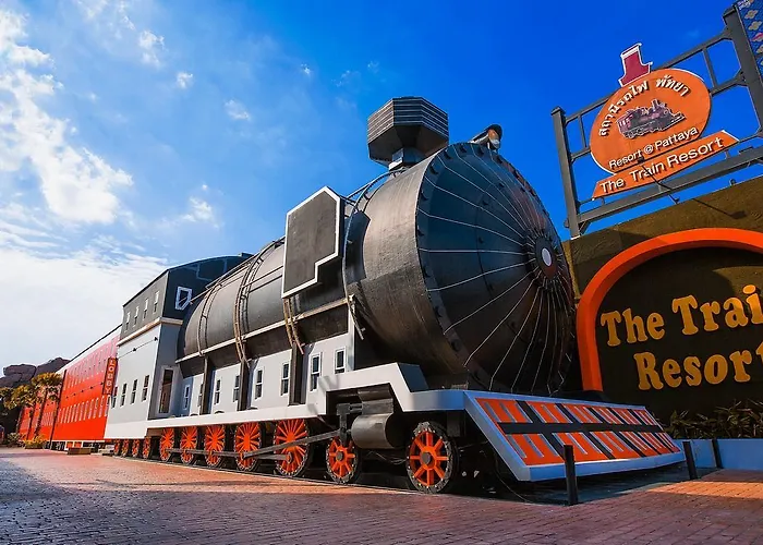 The Train Resort - Your Relaxing Resort With Large Pool & Jacuzzi Jomtien Beach