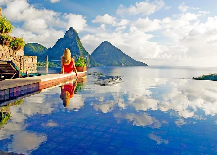 Hotel Jade Mountain à Soufrière
