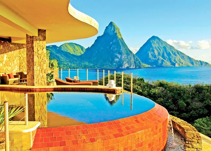 Hotel Jade Mountain à Soufrière