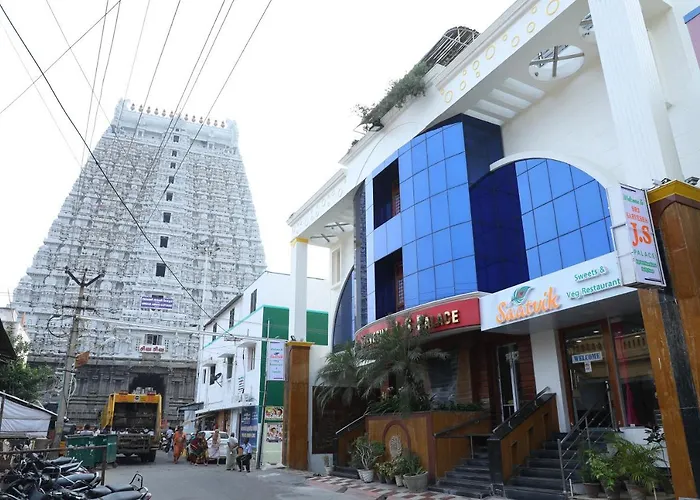 Sri Sarvesha Js Palace Temple View Tiruvannamalai