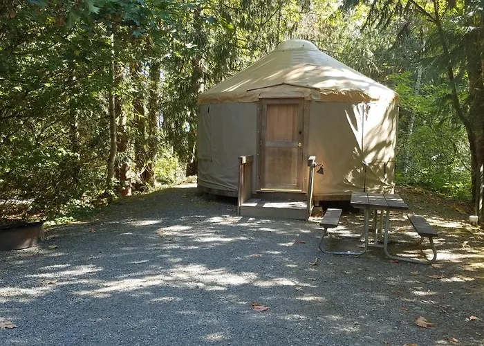 Tall Chief Camping Resort Yurt 5 Fall City