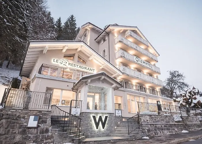 Hotel Le White - Le 42 Restaurant Champéry