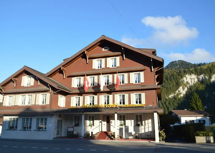 Hotel Garni Roesslipost Unteriberg