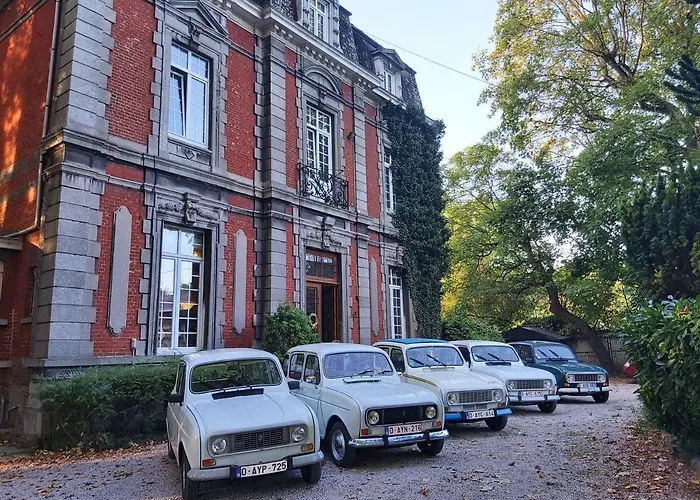 Chateau Lambert Moulinsart Hotel, Shuttle Airport, Long Term Parking, Snooker, Large Terrasse, Dinner, Breakfast Charleroi