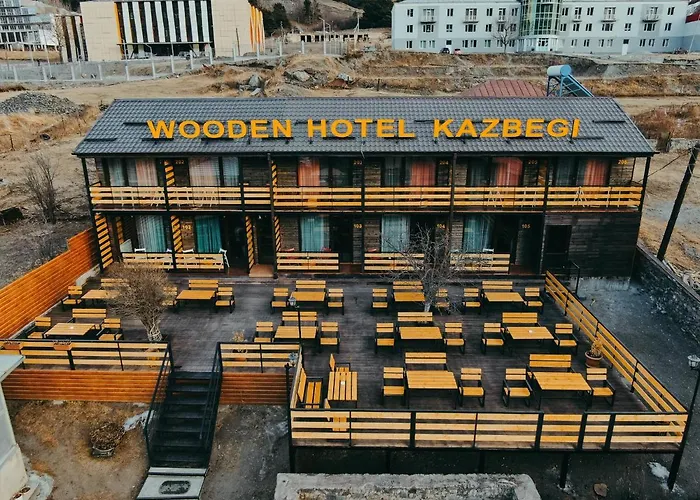Wooden Hotel Kazbegi