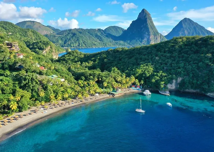 Hotel Jade Mountain à Soufrière